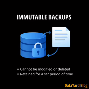 Immutable backups and immutable backup solution blog