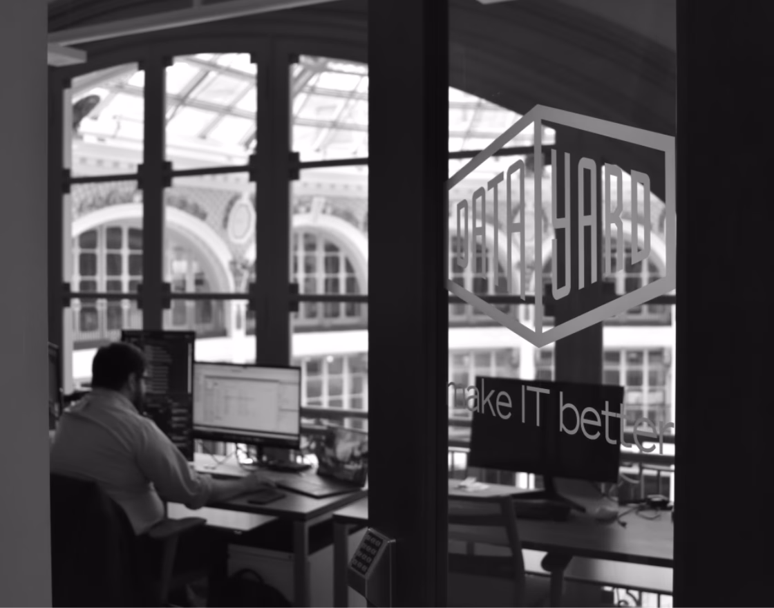 Dayton Arcade Innovation Hub interior — DataYard full IT infrastructure and network design